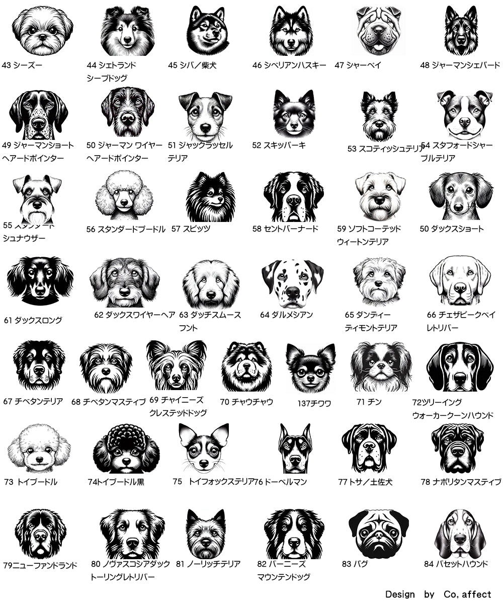 愛犬家必見!犬種の顔が選べるQRコード名刺キーホルダー ペットイベントで大活躍!