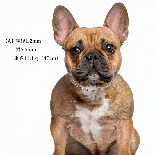 高耐久ステンレス製犬用ネックレス|錆びない・軽量・スマートな愛犬アクセサリー