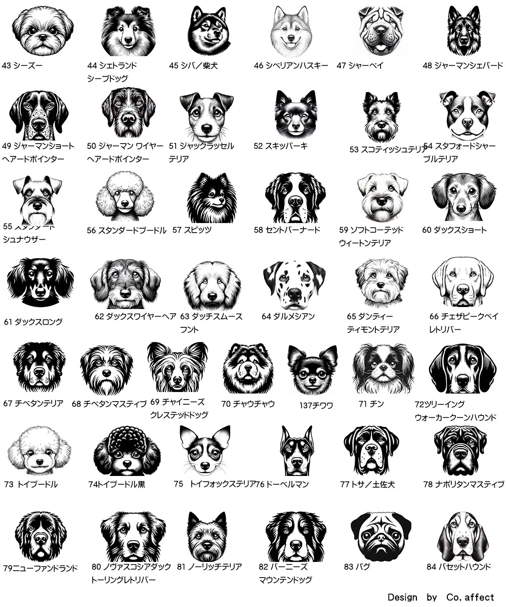 愛犬家必見！犬種の顔が選べるQRコード名刺キーホルダー ペットイベントで大活躍！