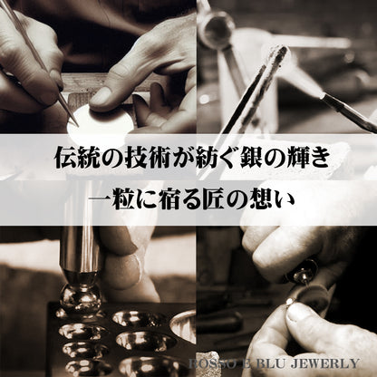 ナバホ パール ネックレス 3mm / 40cm 45cm 50cm シルバー925 メンズ レディース ナバホ族 シルバー ビーズ ボール ネックレス チェーンネックレス 燻し インディアン ジュエリー ネイティブ アメリカン