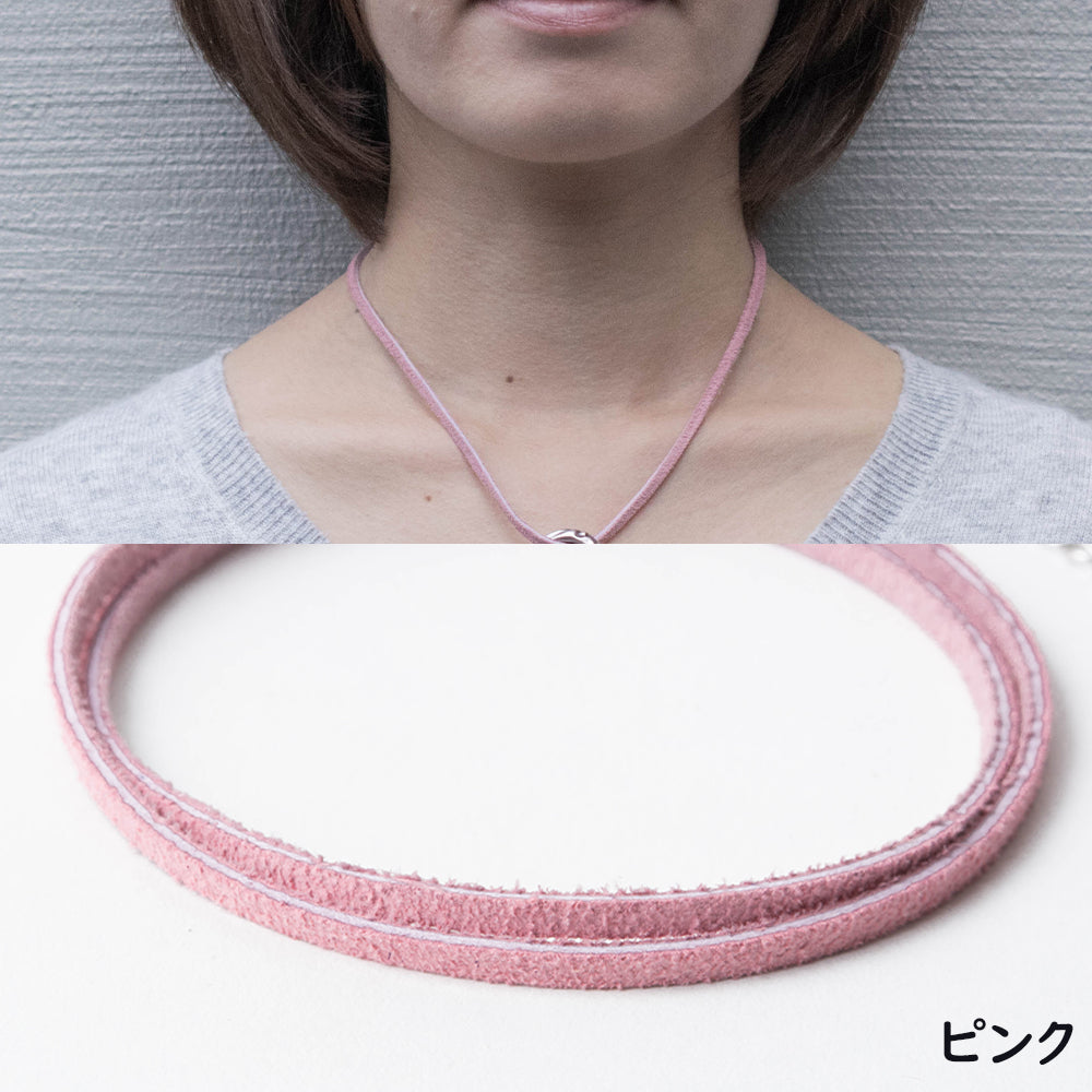 【本革スエードネックレス】指輪をネックレスに通す｜選べる長さ＆カラー｜金属アレルギー対応｜ペア・ギフトにも最適｜USA製レザーコード